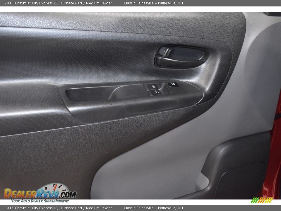 2015 Chevrolet City Express LS Furnace Red / Medium Pewter Photo #10