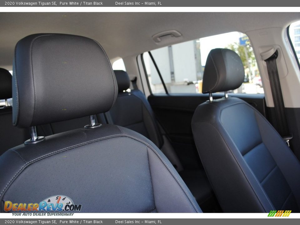 2020 Volkswagen Tiguan SE Pure White / Titan Black Photo #16