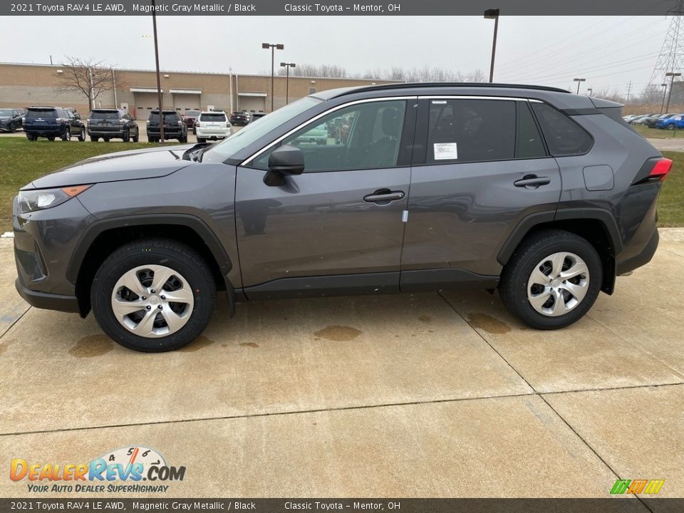 2021 Toyota RAV4 LE AWD Magnetic Gray Metallic / Black Photo #1