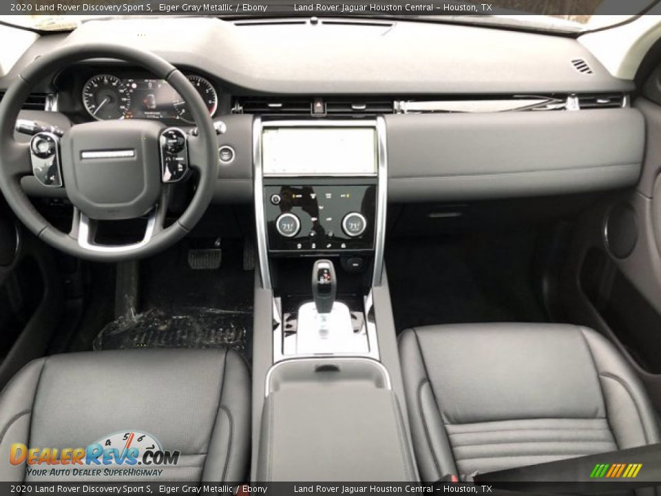 Ebony Interior - 2020 Land Rover Discovery Sport S Photo #5
