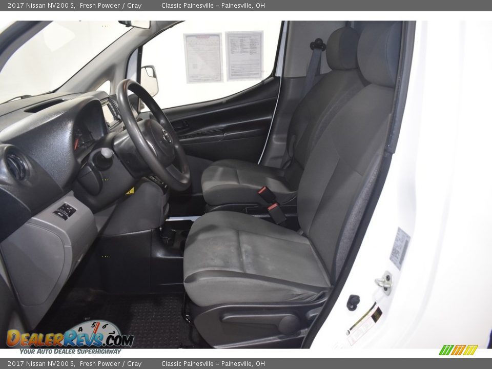 2017 Nissan NV200 S Fresh Powder / Gray Photo #6