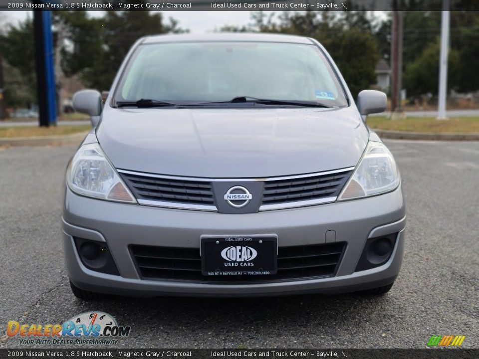 2009 Nissan Versa 1.8 S Hatchback Magnetic Gray / Charcoal Photo #8