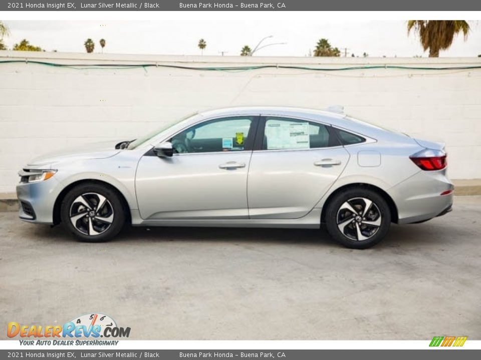 2021 Honda Insight EX Lunar Silver Metallic / Black Photo #6