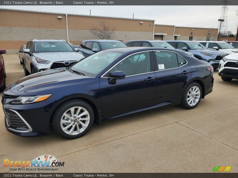 2021 Toyota Camry LE Blueprint / Black Photo #1