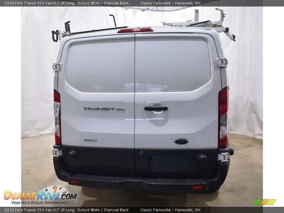 2016 Ford Transit 350 Van XLT LR Long Oxford White / Charcoal Black Photo #3