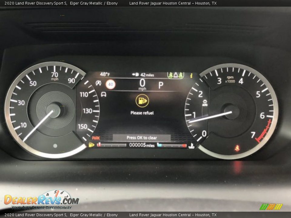 2020 Land Rover Discovery Sport S Gauges Photo #18