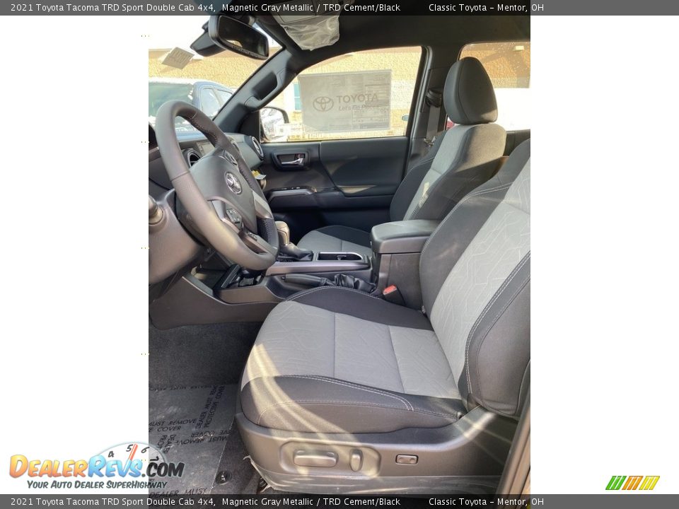 2021 Toyota Tacoma TRD Sport Double Cab 4x4 Magnetic Gray Metallic / TRD Cement/Black Photo #2
