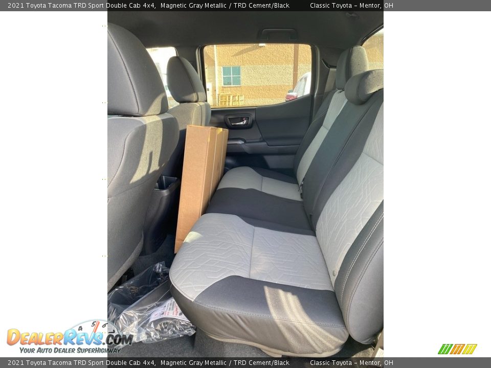 2021 Toyota Tacoma TRD Sport Double Cab 4x4 Magnetic Gray Metallic / TRD Cement/Black Photo #3