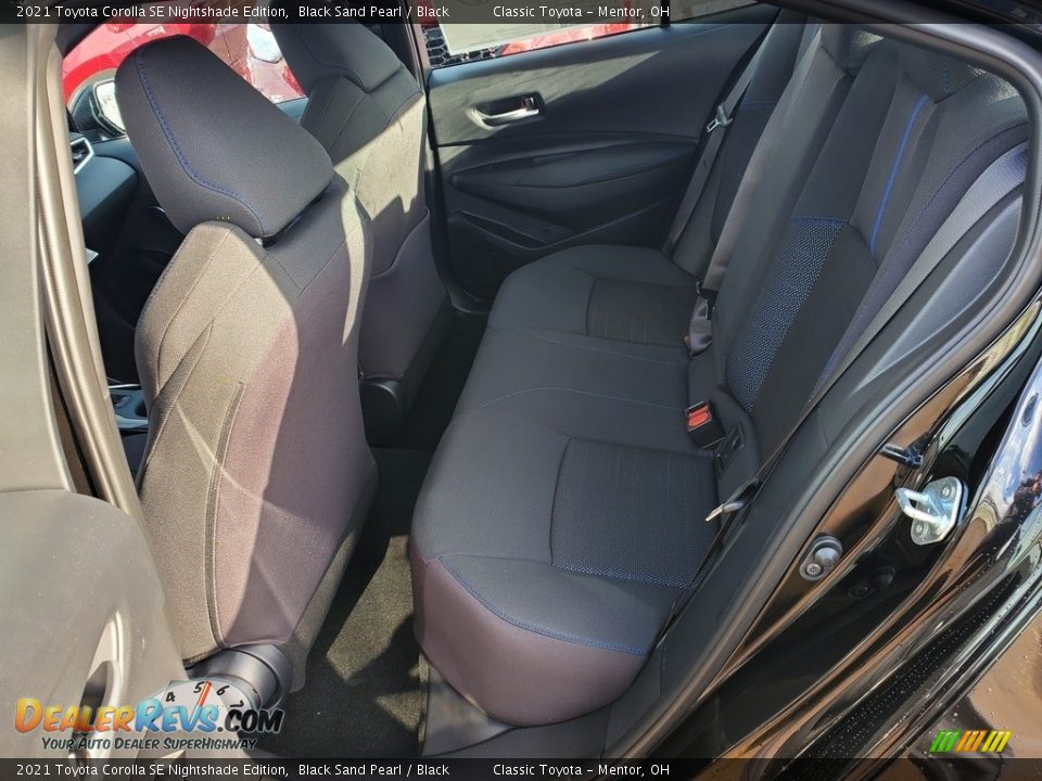 2021 Toyota Corolla SE Nightshade Edition Black Sand Pearl / Black Photo #3