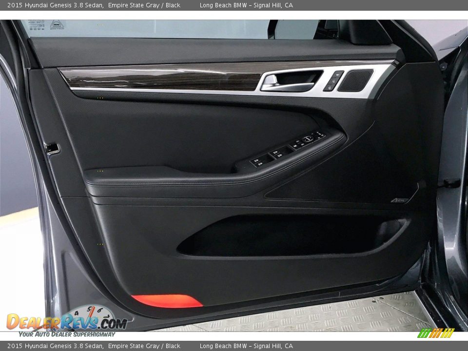 2015 Hyundai Genesis 3.8 Sedan Empire State Gray / Black Photo #23