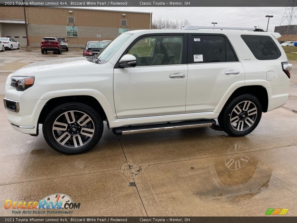 Blizzard White Pearl 2021 Toyota 4Runner Limited 4x4 Photo #1