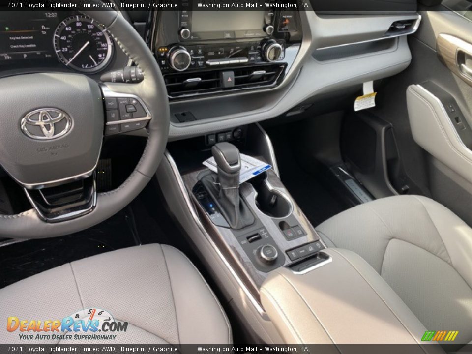 2021 Toyota Highlander Limited AWD Blueprint / Graphite Photo #3