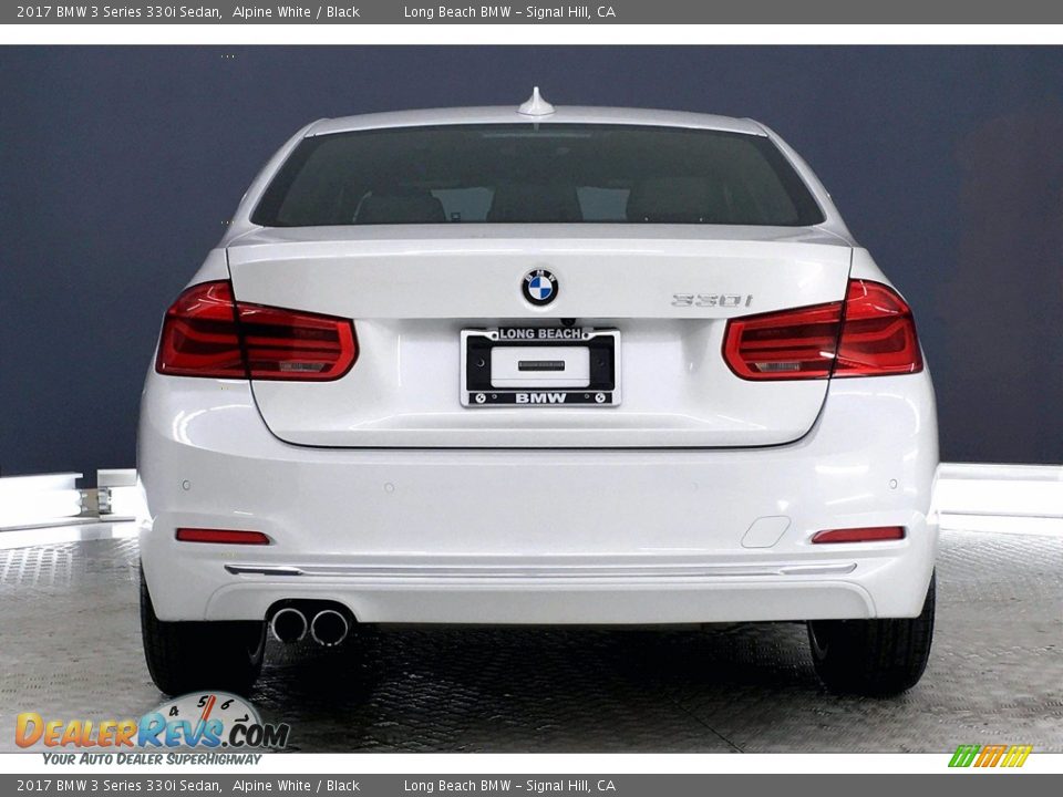 2017 BMW 3 Series 330i Sedan Alpine White / Black Photo #3