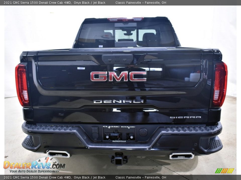 2021 GMC Sierra 1500 Denali Crew Cab 4WD Onyx Black / Jet Black Photo #3