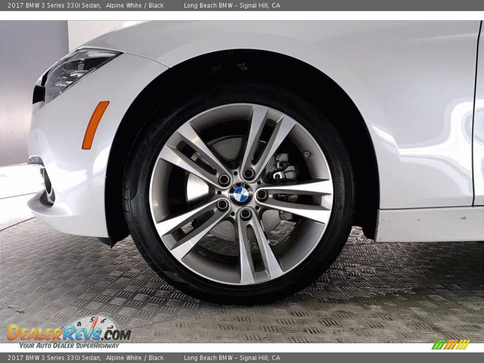 2017 BMW 3 Series 330i Sedan Alpine White / Black Photo #8