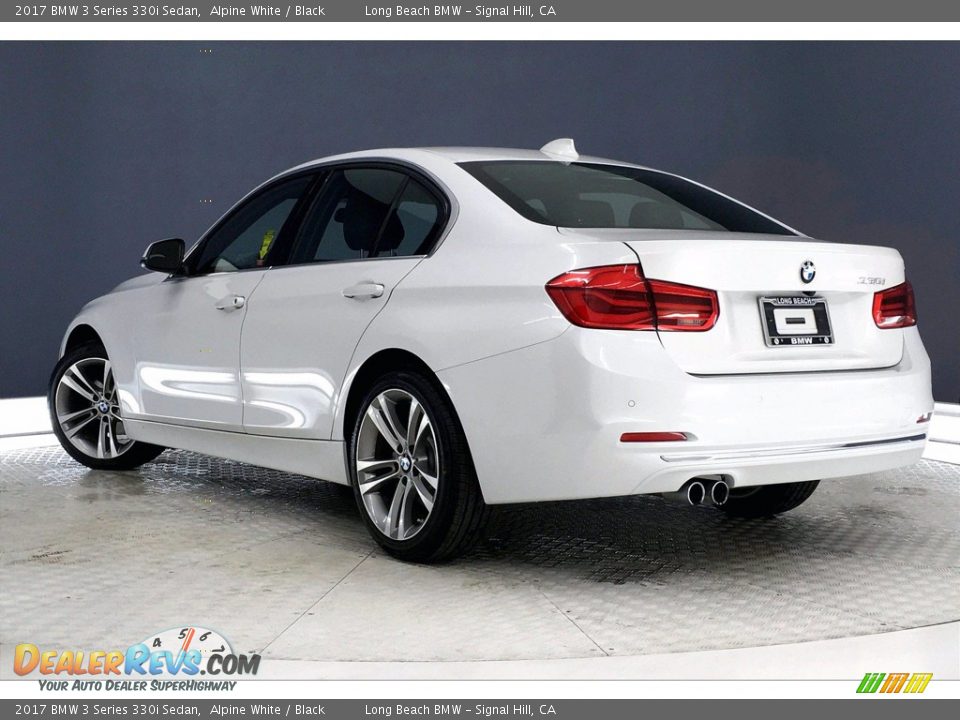 2017 BMW 3 Series 330i Sedan Alpine White / Black Photo #10