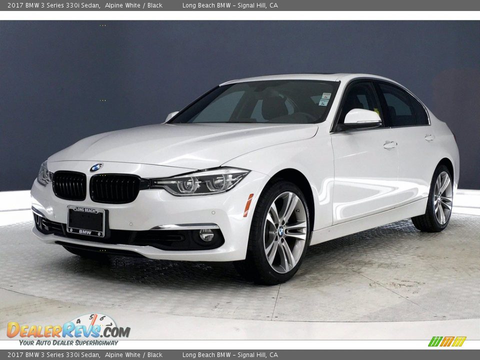 2017 BMW 3 Series 330i Sedan Alpine White / Black Photo #12