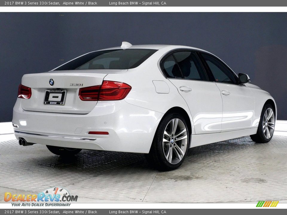 2017 BMW 3 Series 330i Sedan Alpine White / Black Photo #13