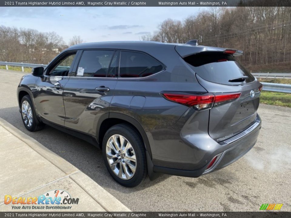 2021 Toyota Highlander Hybrid Limited AWD Magnetic Gray Metallic / Graphite Photo #2