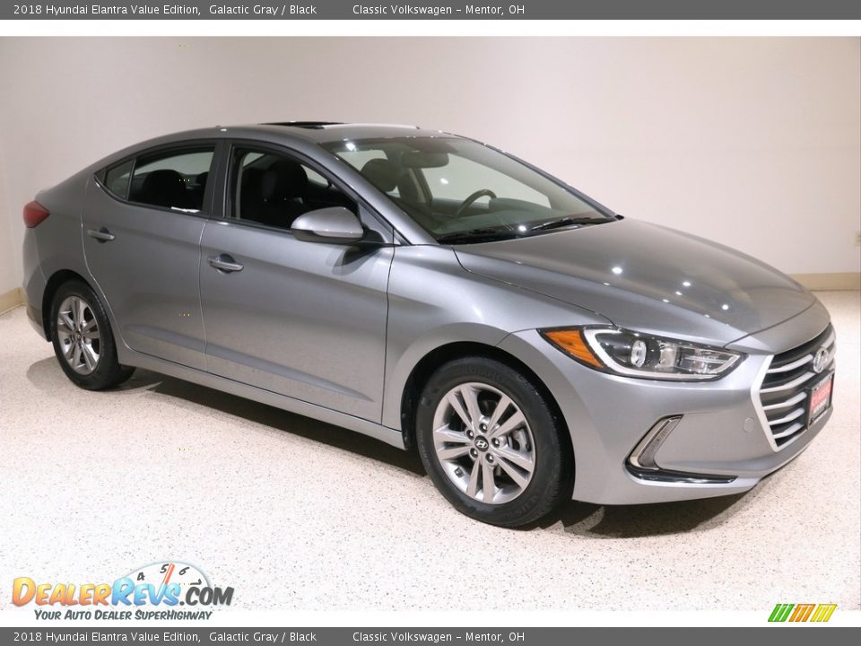 2018 Hyundai Elantra Value Edition Galactic Gray / Black Photo #1