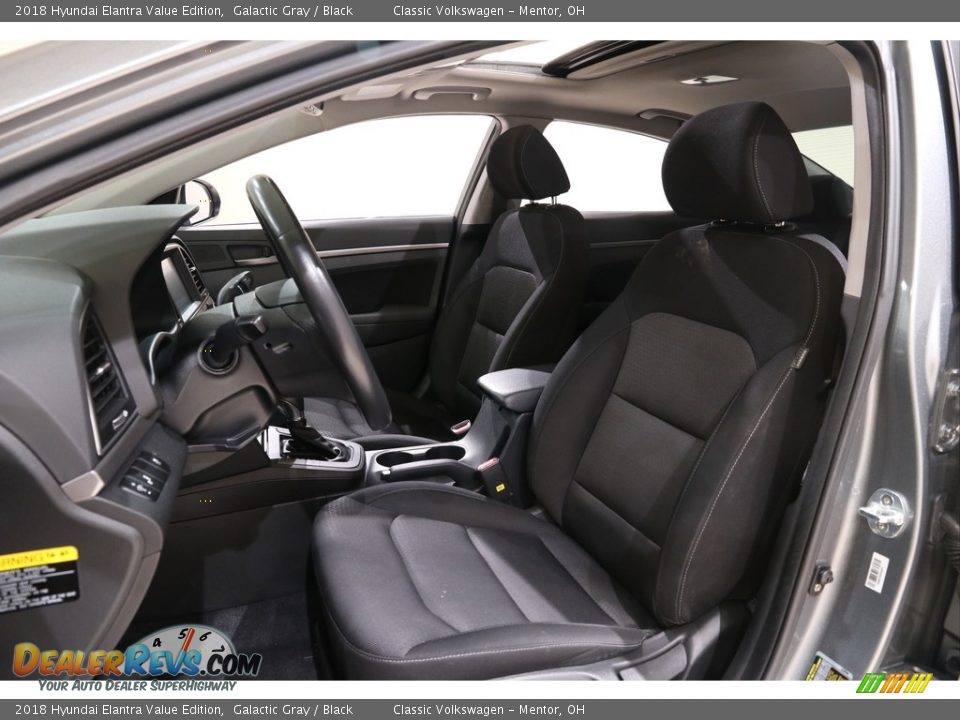 2018 Hyundai Elantra Value Edition Galactic Gray / Black Photo #5