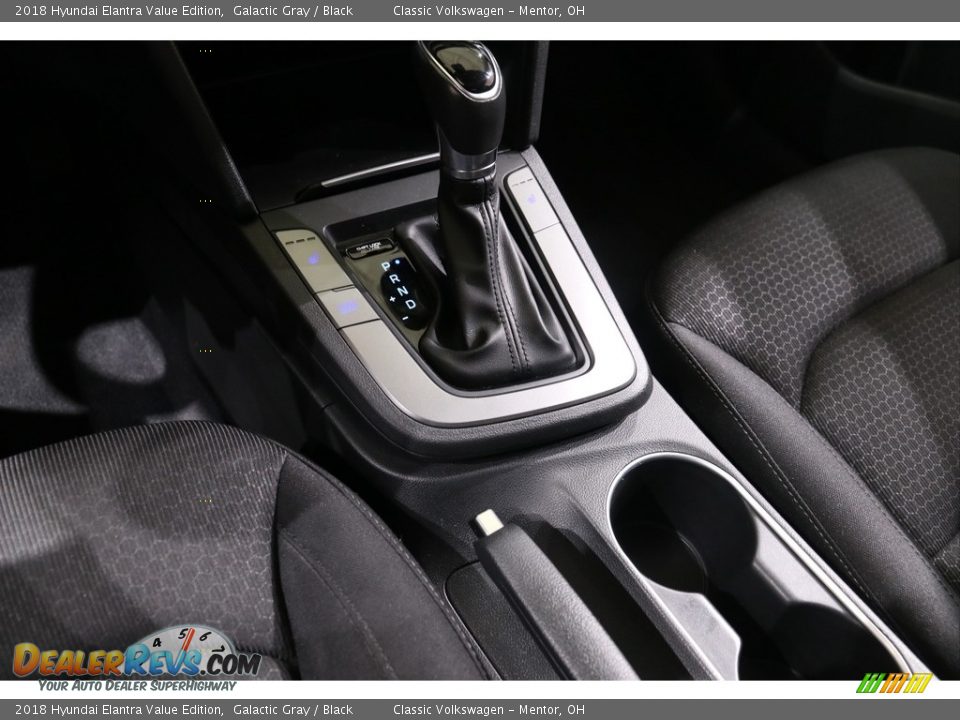 2018 Hyundai Elantra Value Edition Galactic Gray / Black Photo #14