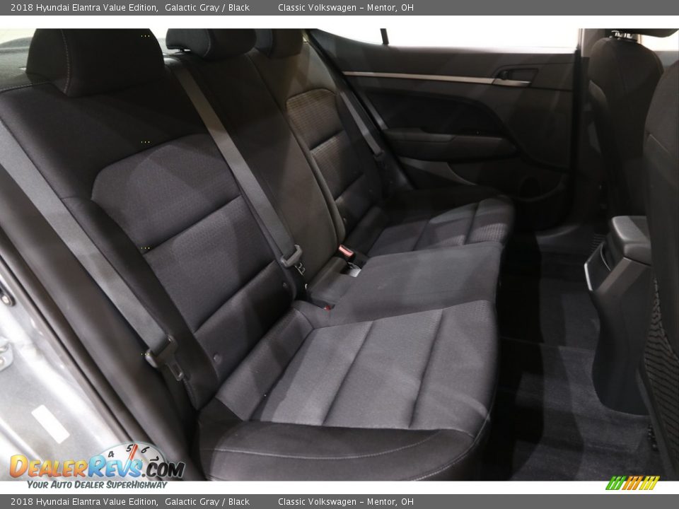 2018 Hyundai Elantra Value Edition Galactic Gray / Black Photo #17