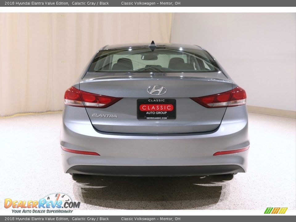 2018 Hyundai Elantra Value Edition Galactic Gray / Black Photo #19