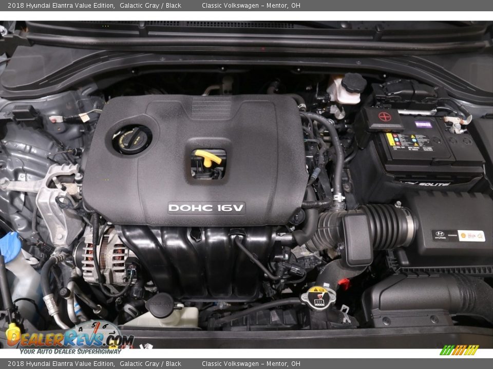 2018 Hyundai Elantra Value Edition Galactic Gray / Black Photo #20