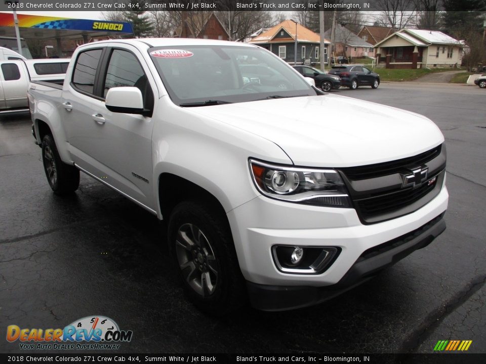 2018 Chevrolet Colorado Z71 Crew Cab 4x4 Summit White / Jet Black Photo #5