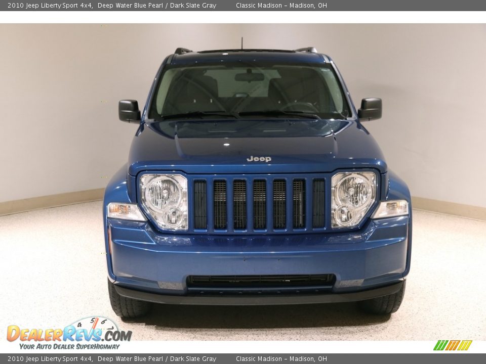 2010 Jeep Liberty Sport 4x4 Deep Water Blue Pearl / Dark Slate Gray Photo #2