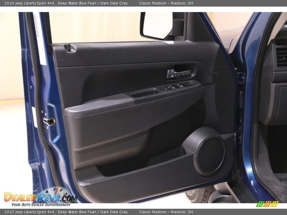 2010 Jeep Liberty Sport 4x4 Deep Water Blue Pearl / Dark Slate Gray Photo #4