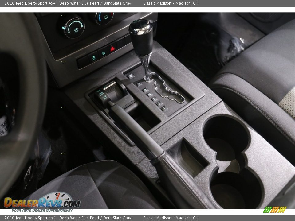 2010 Jeep Liberty Sport 4x4 Deep Water Blue Pearl / Dark Slate Gray Photo #10