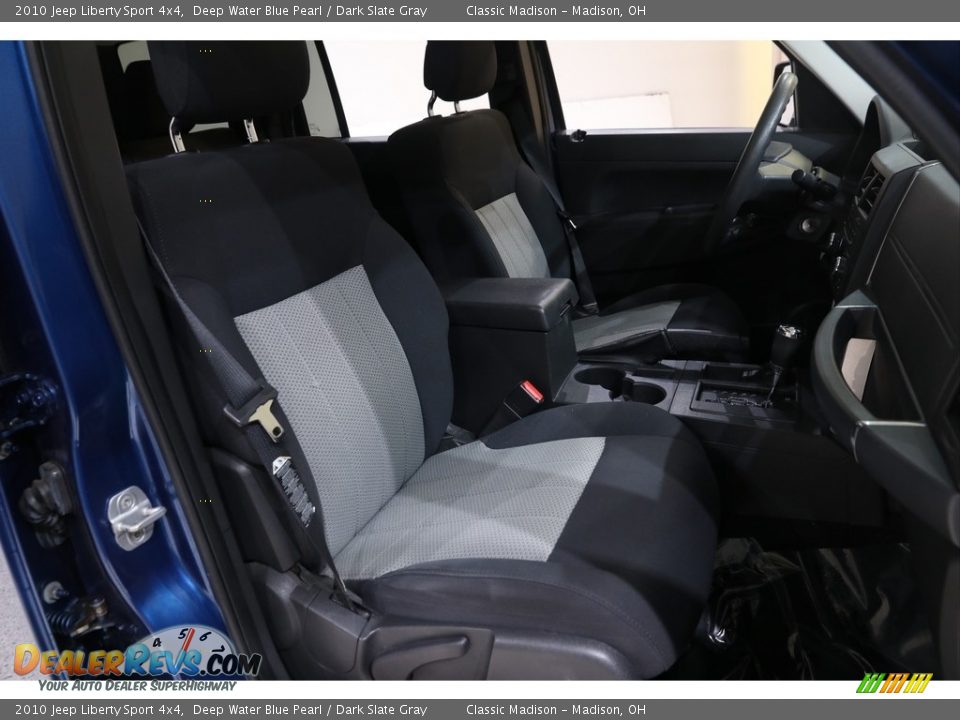 2010 Jeep Liberty Sport 4x4 Deep Water Blue Pearl / Dark Slate Gray Photo #12