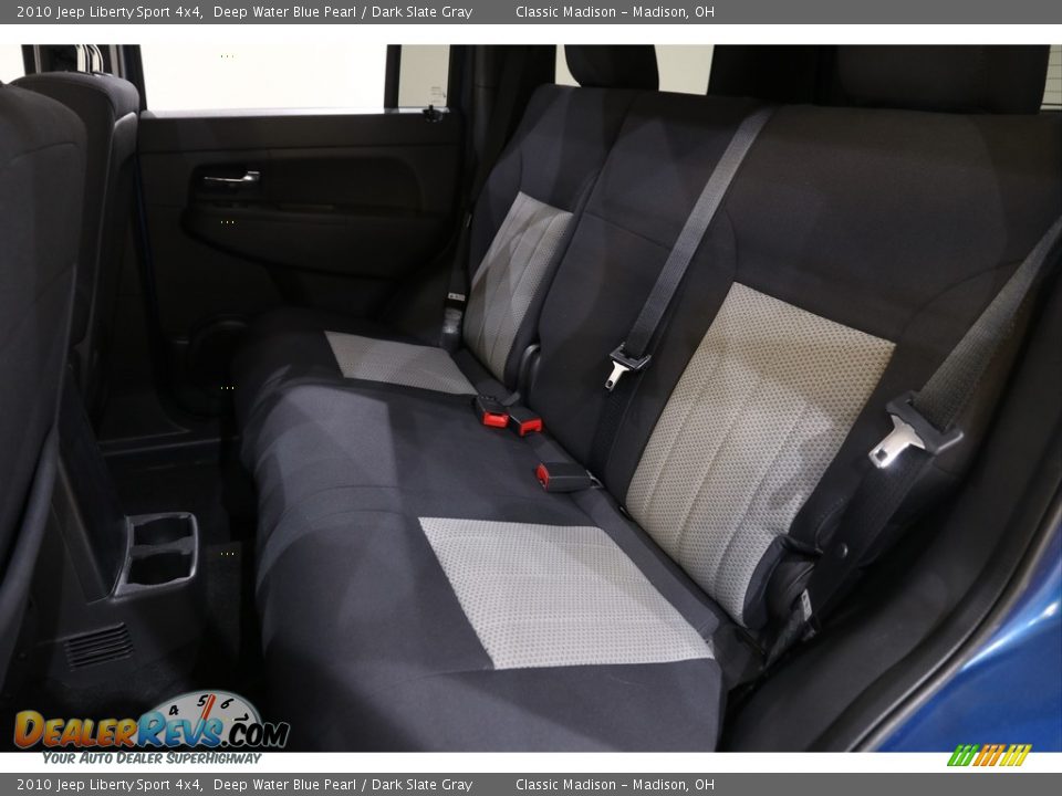 2010 Jeep Liberty Sport 4x4 Deep Water Blue Pearl / Dark Slate Gray Photo #14