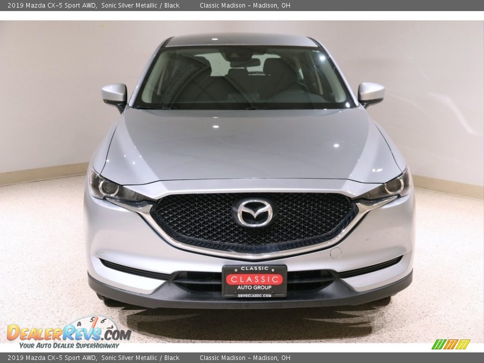 2019 Mazda CX-5 Sport AWD Sonic Silver Metallic / Black Photo #2