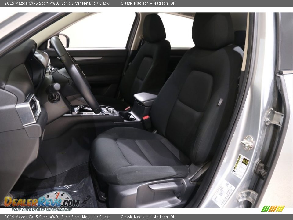 2019 Mazda CX-5 Sport AWD Sonic Silver Metallic / Black Photo #5