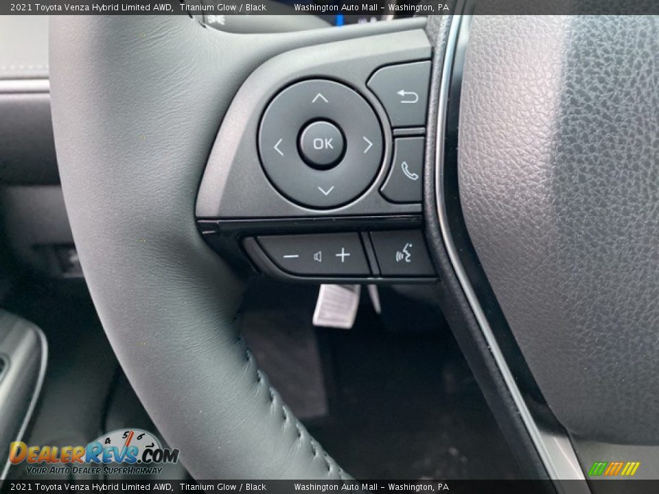 2021 Toyota Venza Hybrid Limited AWD Titanium Glow / Black Photo #6