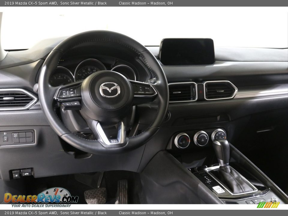 2019 Mazda CX-5 Sport AWD Sonic Silver Metallic / Black Photo #6