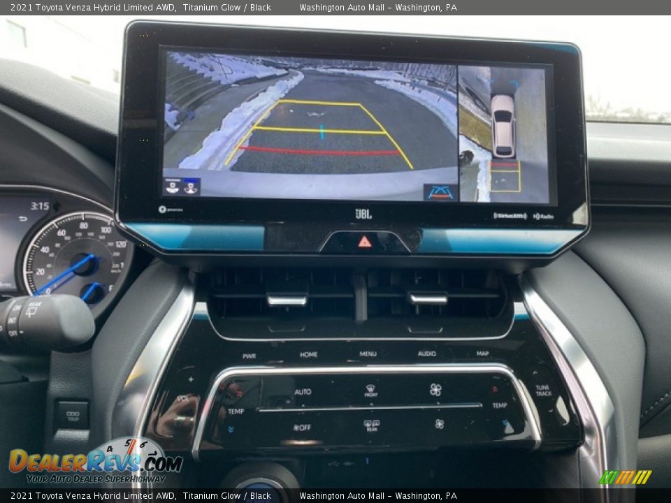 2021 Toyota Venza Hybrid Limited AWD Titanium Glow / Black Photo #9