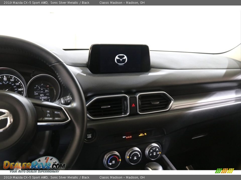 2019 Mazda CX-5 Sport AWD Sonic Silver Metallic / Black Photo #9