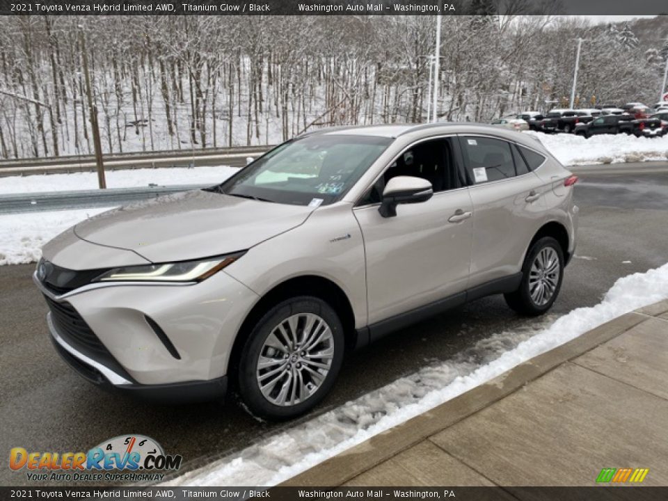 2021 Toyota Venza Hybrid Limited AWD Titanium Glow / Black Photo #12