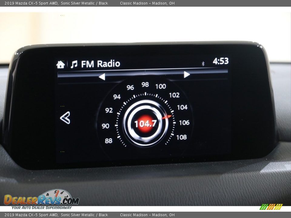 2019 Mazda CX-5 Sport AWD Sonic Silver Metallic / Black Photo #11