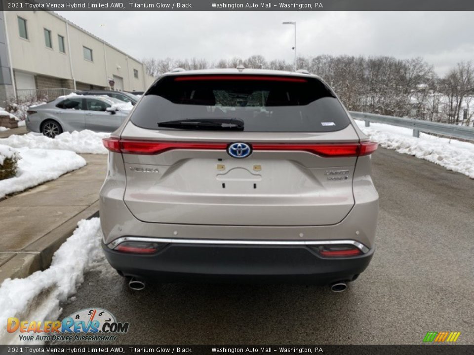 2021 Toyota Venza Hybrid Limited AWD Titanium Glow / Black Photo #14