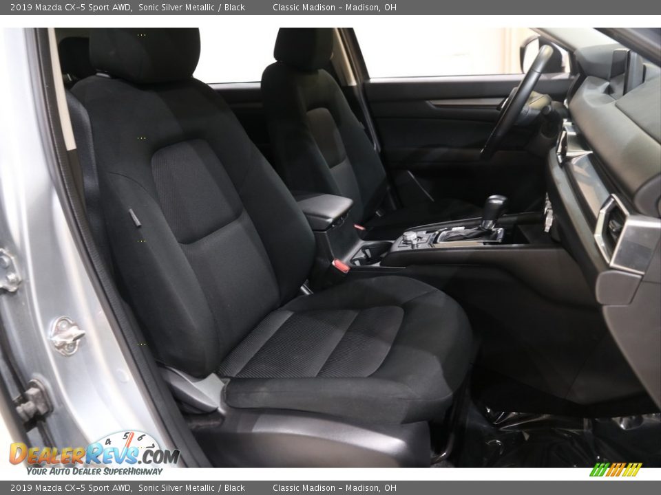 2019 Mazda CX-5 Sport AWD Sonic Silver Metallic / Black Photo #14