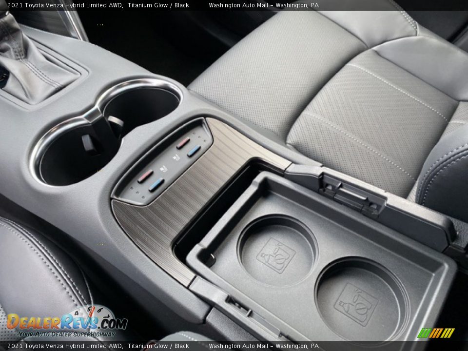 2021 Toyota Venza Hybrid Limited AWD Titanium Glow / Black Photo #17