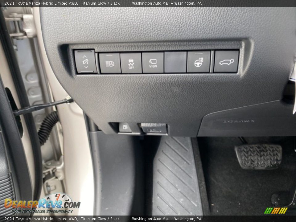 2021 Toyota Venza Hybrid Limited AWD Titanium Glow / Black Photo #18
