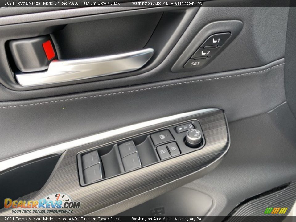 2021 Toyota Venza Hybrid Limited AWD Titanium Glow / Black Photo #19