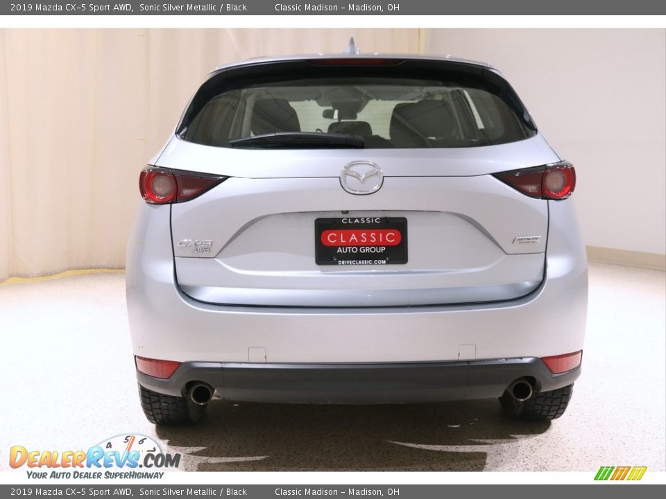 2019 Mazda CX-5 Sport AWD Sonic Silver Metallic / Black Photo #17
