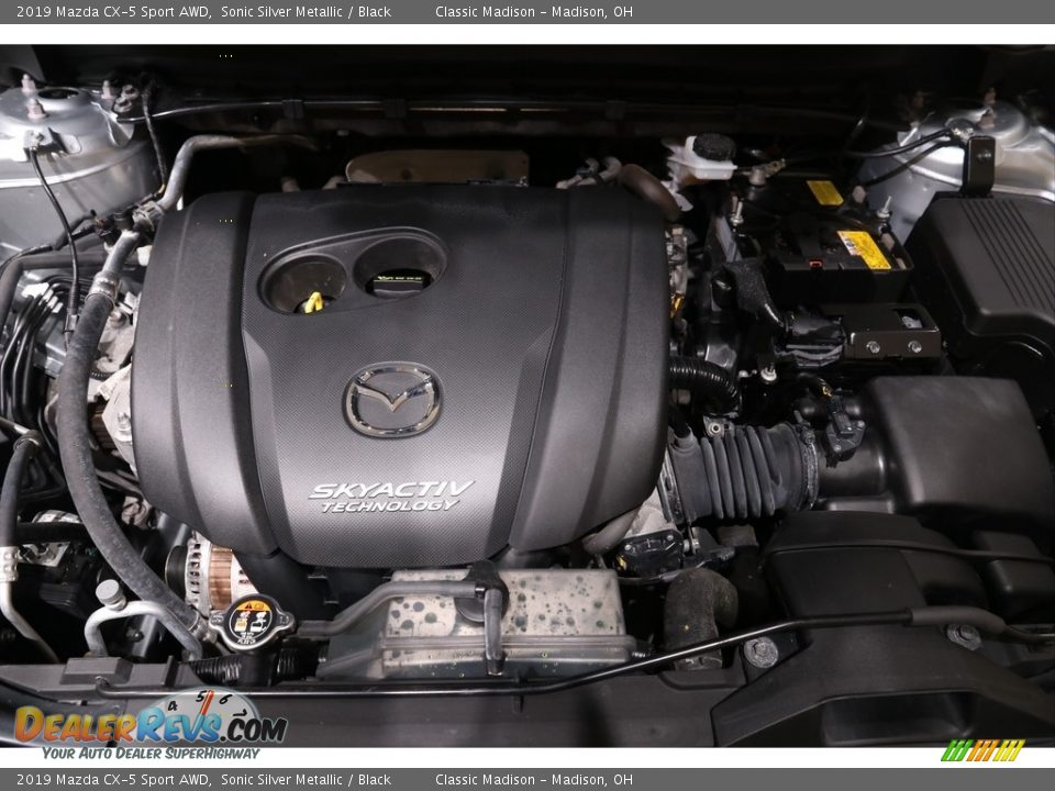 2019 Mazda CX-5 Sport AWD Sonic Silver Metallic / Black Photo #18
